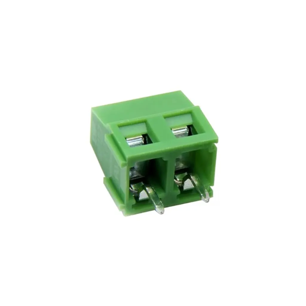 خرید ترمینال پیچی 2 پین KF127 صاف از خزر الکترونیک - انواع ترمینال و کانکتور