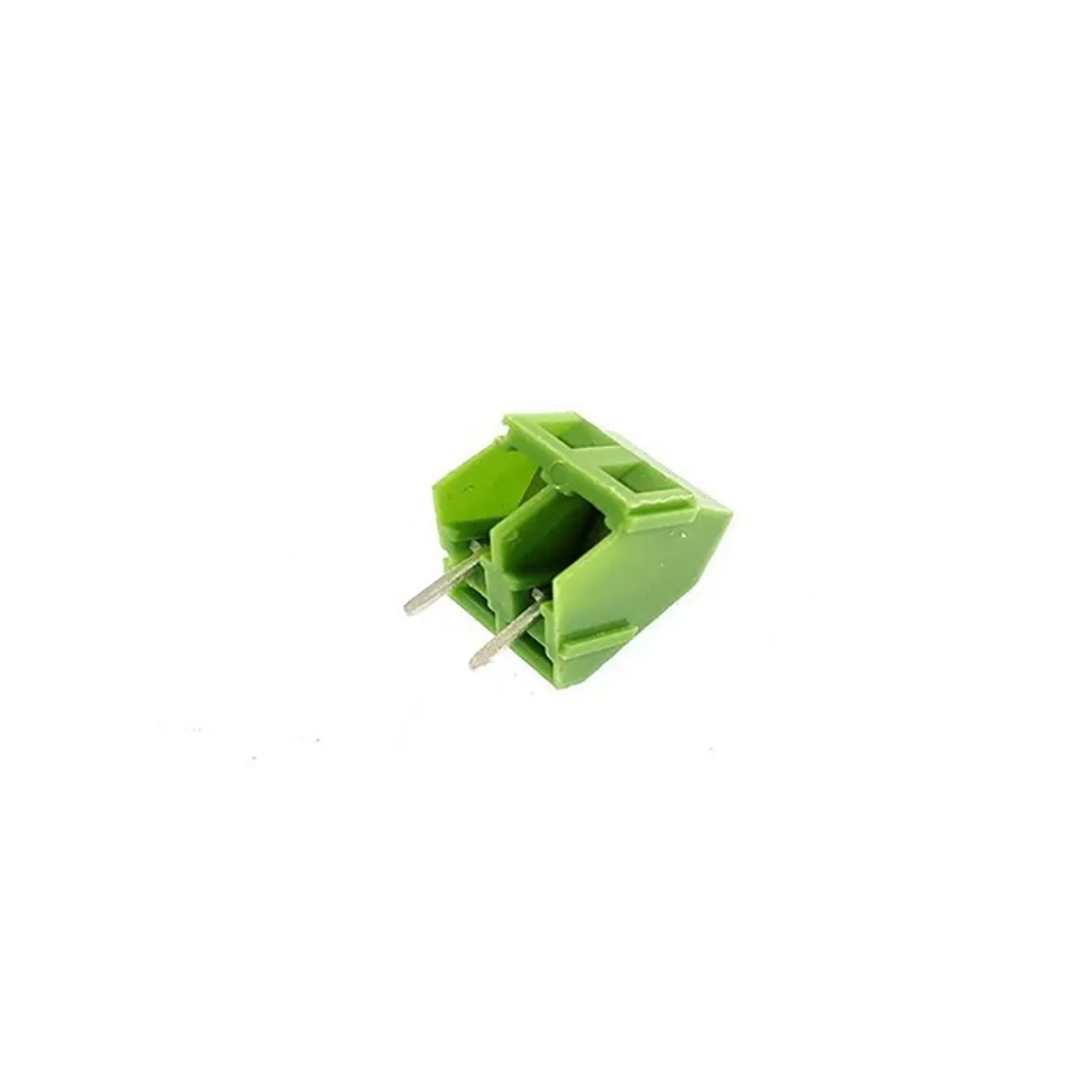 خرید ترمینال پیچی 2 پین 45 درجه KF103 نر صاف از خزر الکترونیک - سوکت پمپ اب