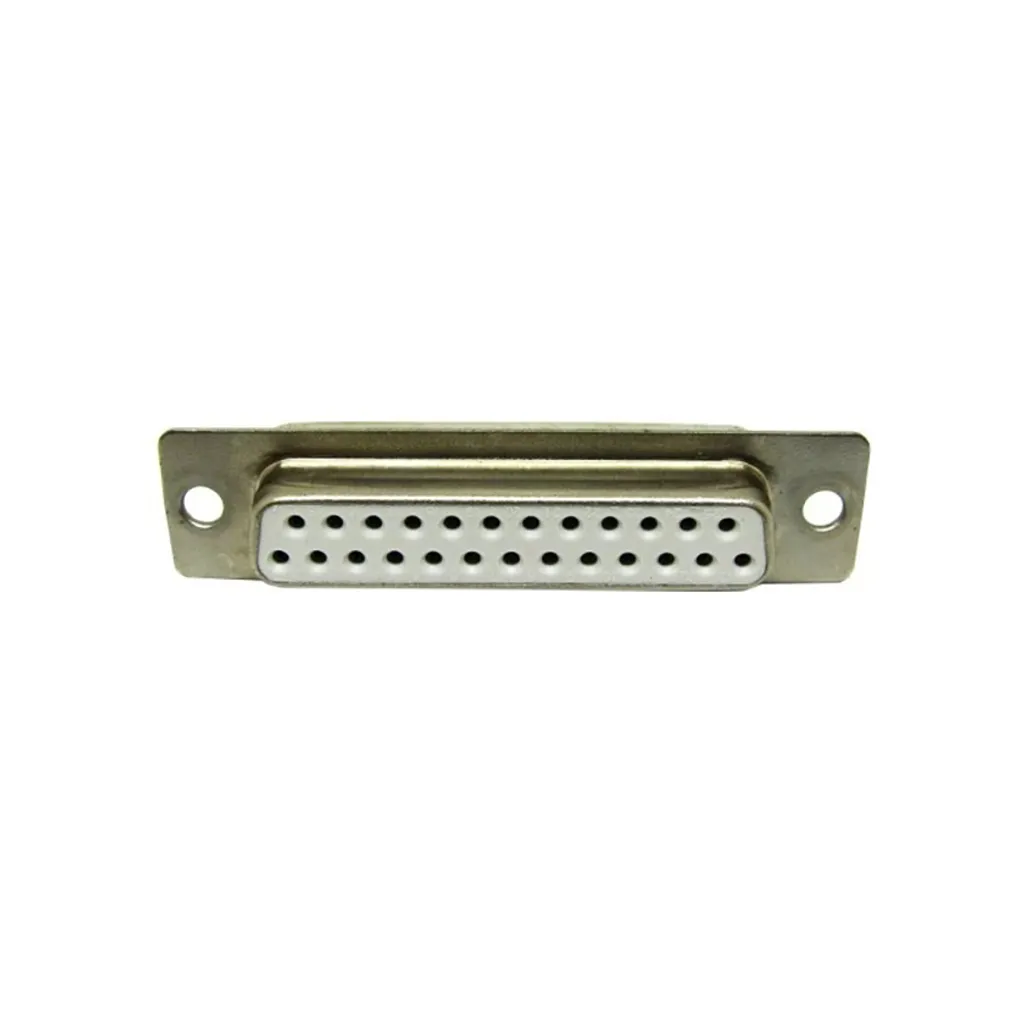 خرید کانکتور D-SUB DB25 لحیمی کابل خور نری صاف و مادگی صاف