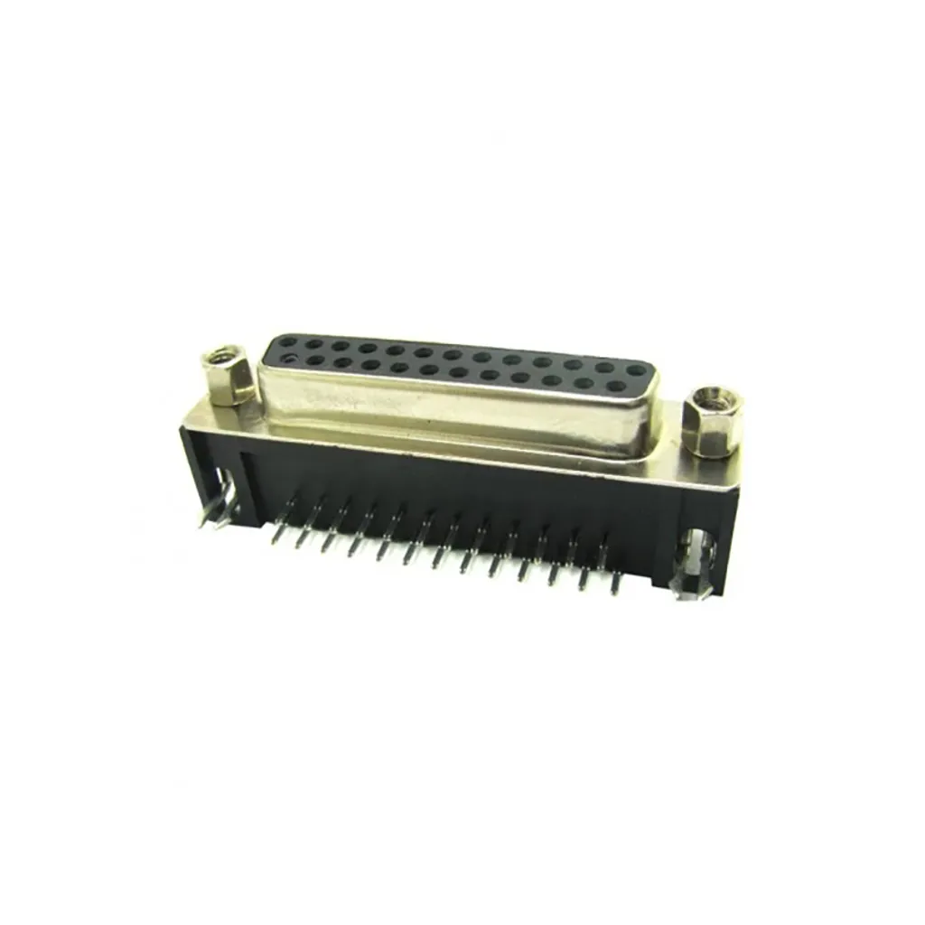 خرید کانکتور D-SUB DB25 رایت انگل نری و مادگی